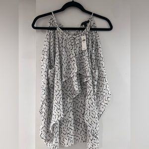 Banana republic sleeveless top